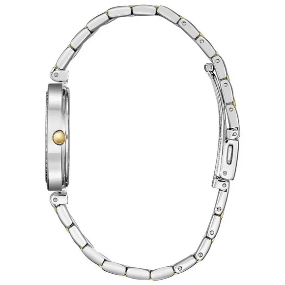 WOW! Diamond Citizen Ladies Two Tone Watch With Box